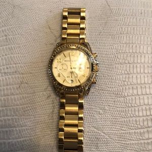 Gold Michael Kors watch